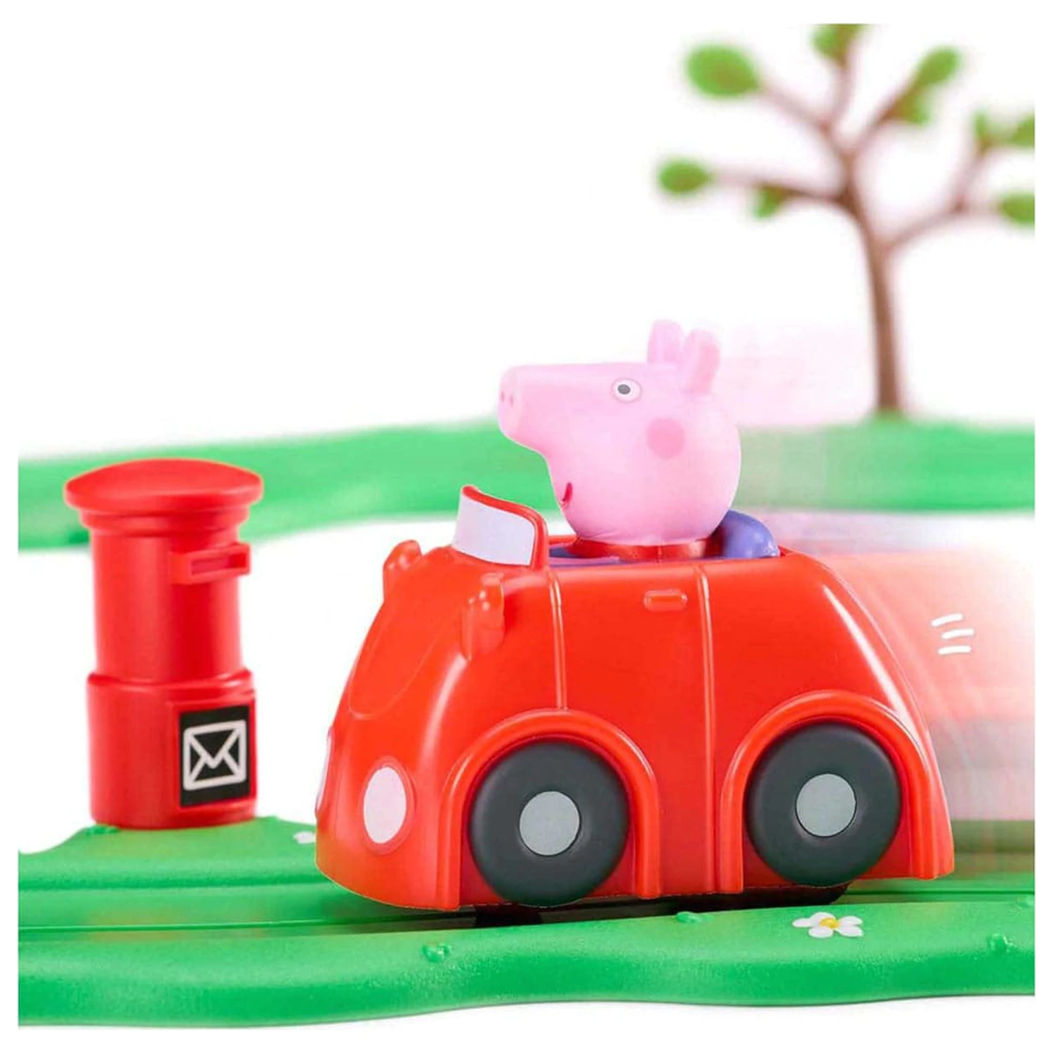 Peppa Pig Whizz Around Peppa's Malé červené auto sada fotografii produktu