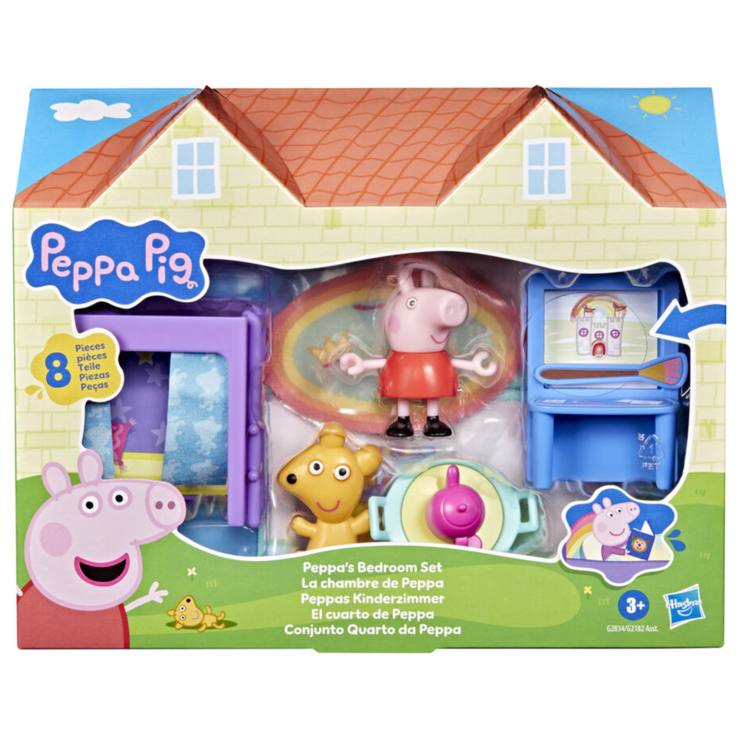 Peppa Pigs ložnicová sada hrací sada fotografii produktu