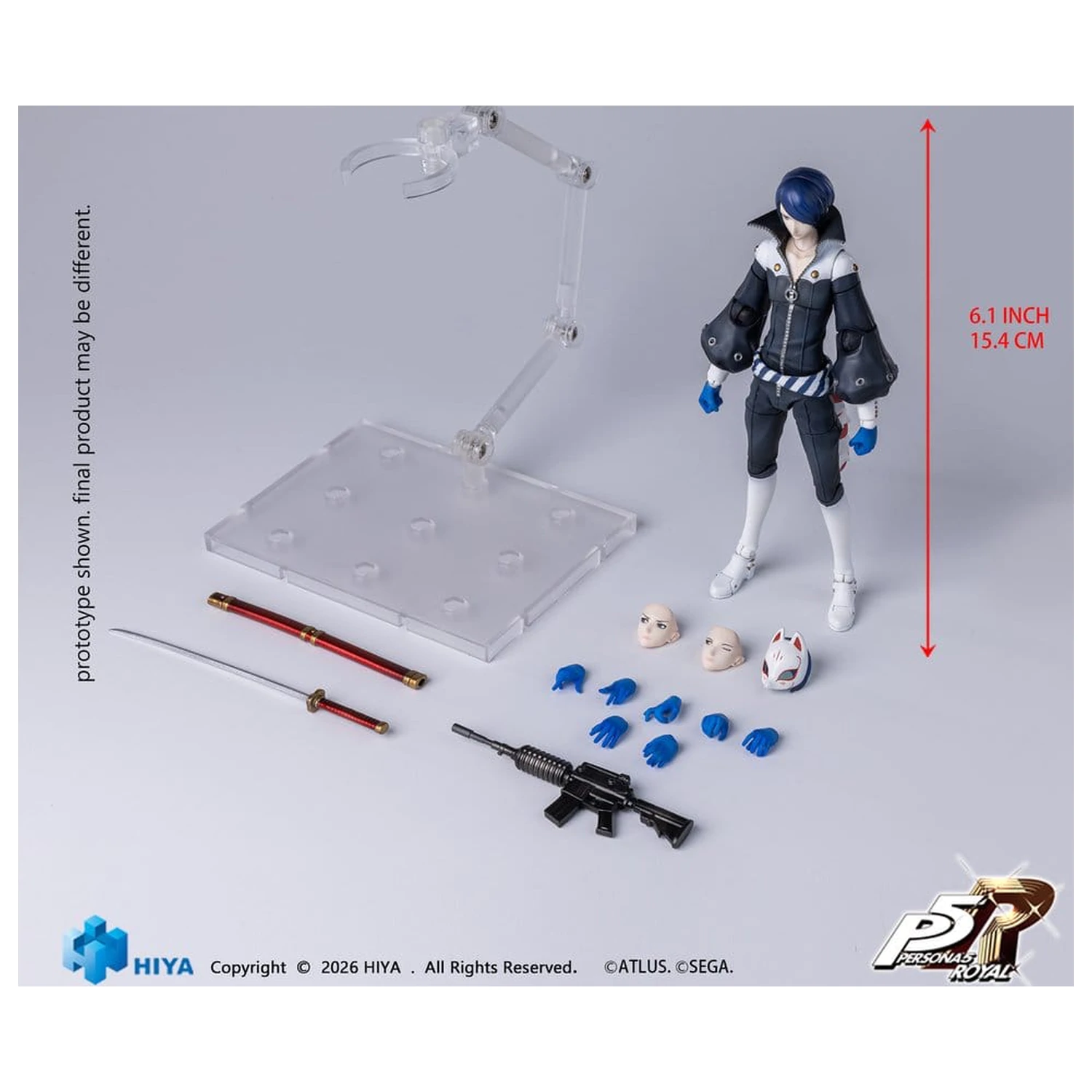 Persona 5 Royal Exquisite Basic akční figurka 1/12 Fox 16 cm fotografii produktu
