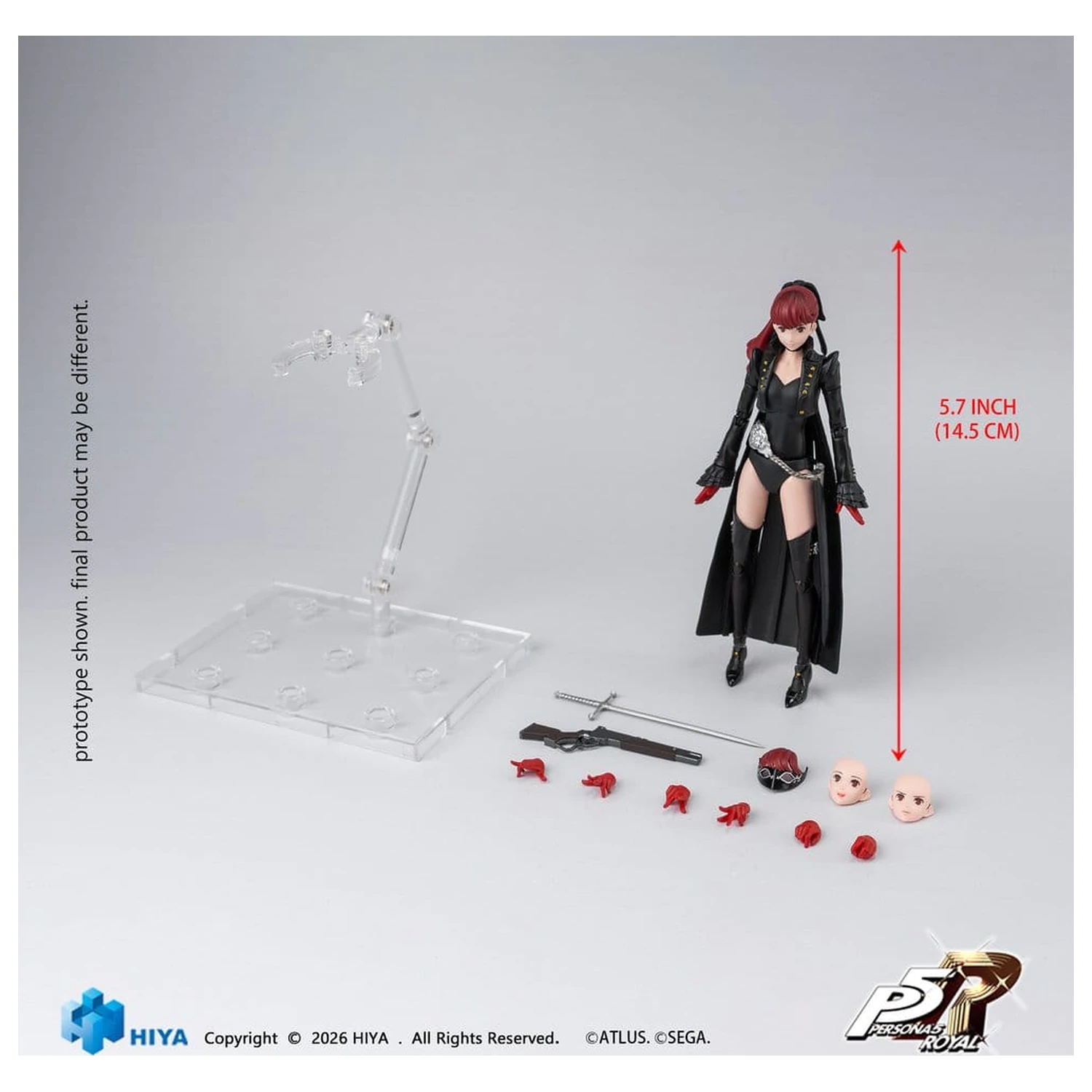 Persona 5 Royal Exquisite Basic Series Akční figurka 1/12 Violet 15 cm fotografii produktu