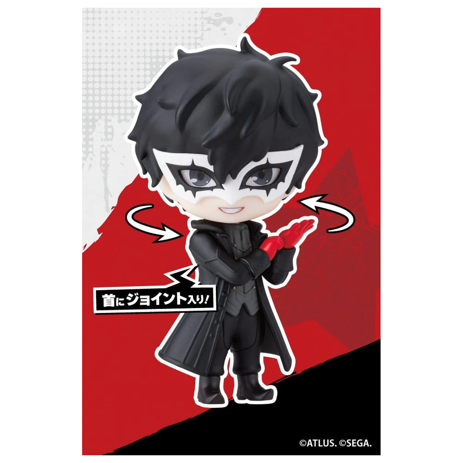 Persona 5 Royal Oshi Works Mini Mini figurka Joker 10 cm fotografii produktu