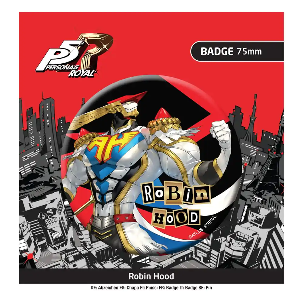 Persona 5 Royal odznak Robin Hood fotografii produktu