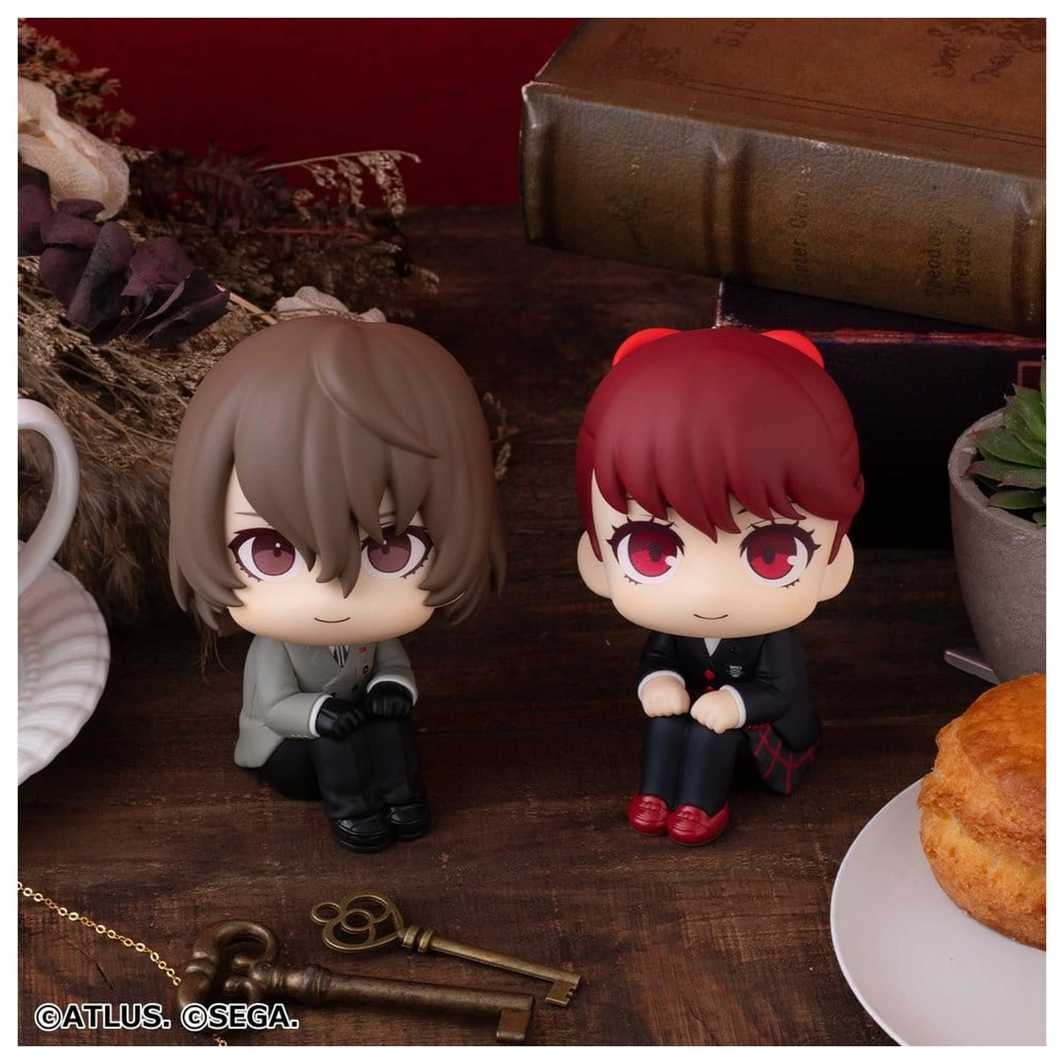 Persona 5 The Royal Look Up PVC figurky 2-balení Goro Akechi & Kasumi Yoshizawa 11 cm (s dárkem) fotografii produktu