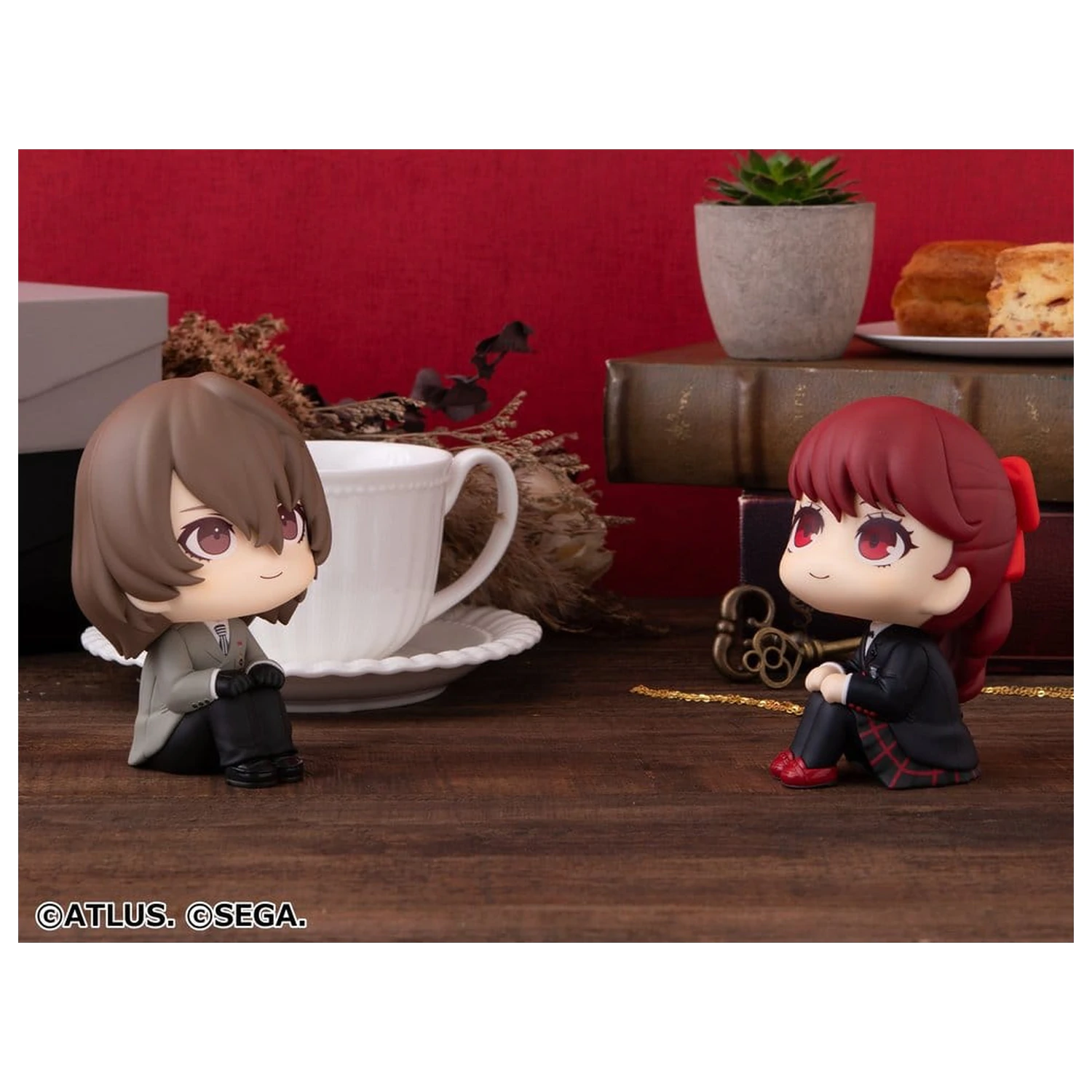 Persona 5 The Royal Look Up PVC figurky 2-balení Goro Akechi & Kasumi Yoshizawa 11 cm (s dárkem) fotografii produktu