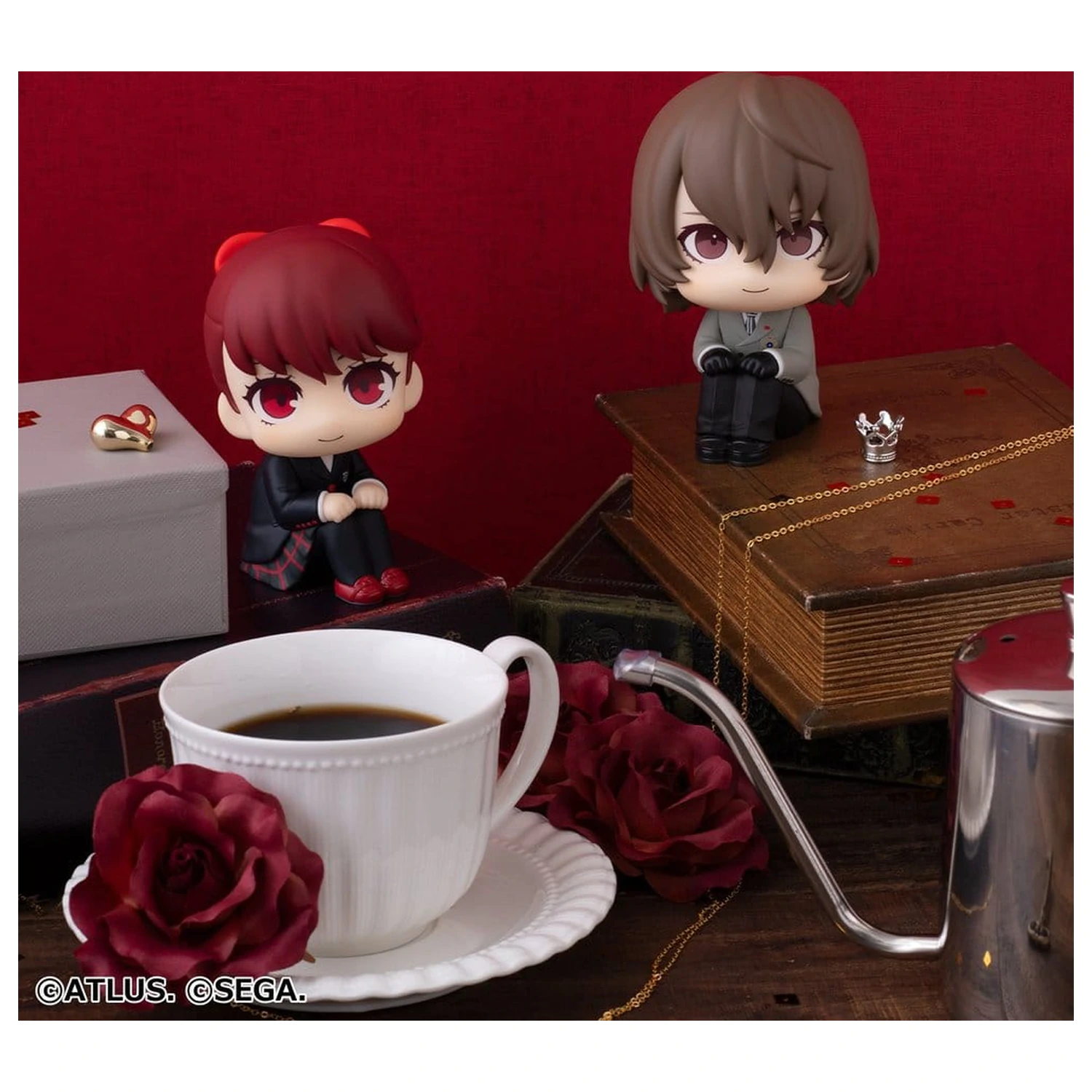 Persona 5 The Royal Look Up PVC figurky 2-balení Goro Akechi & Kasumi Yoshizawa 11 cm (s dárkem) fotografii produktu