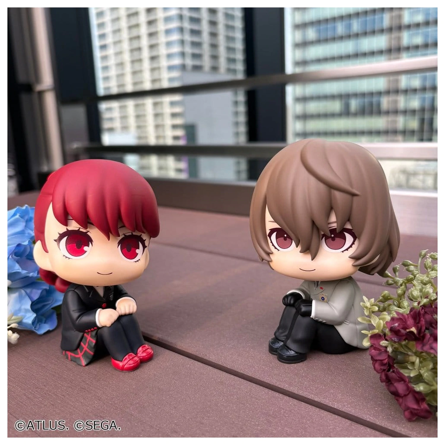 Persona 5 The Royal Look Up PVC figurky 2-balení Goro Akechi & Kasumi Yoshizawa 11 cm (s dárkem) fotografii produktu