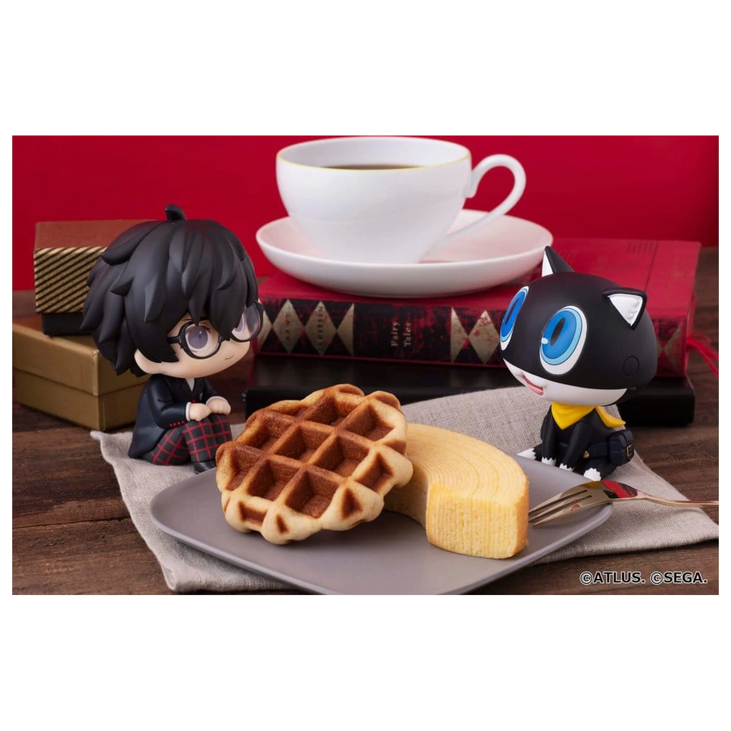 Persona 5 the Royal Look Up PVC figurky 2-Pack Hero & Morgana 11 cm (s dárkem) fotografii produktu