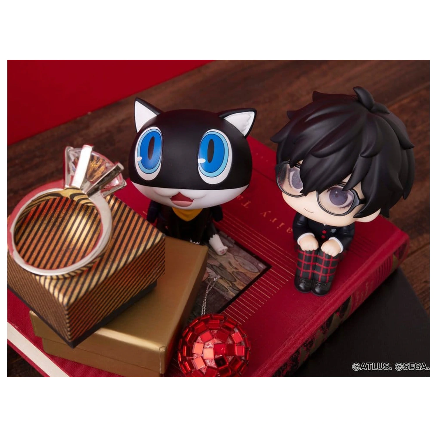 Persona 5 the Royal Look Up PVC figurky 2-Pack Hero & Morgana 11 cm (s dárkem) fotografii produktu