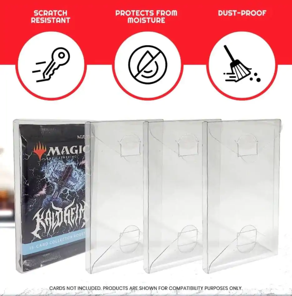 PET Protectors 10-Pack pro boostery, karty Magic, Yu-Gi-Oh fotografii produktu