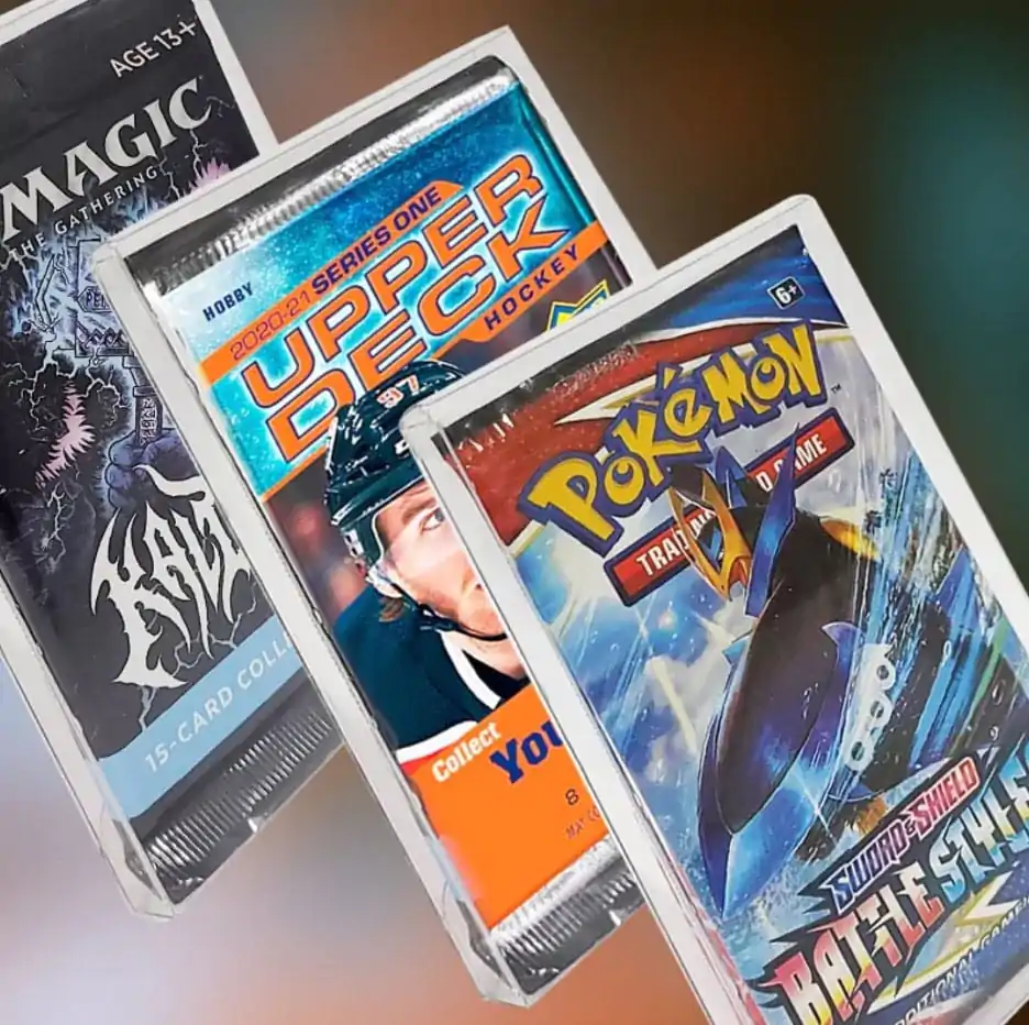 PET Protectors 10-Pack pro boostery, karty Magic, Yu-Gi-Oh fotografii produktu