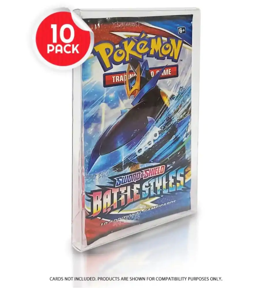 PET Protectors 10-Pack pro boostery, karty Magic, Yu-Gi-Oh fotografii produktu