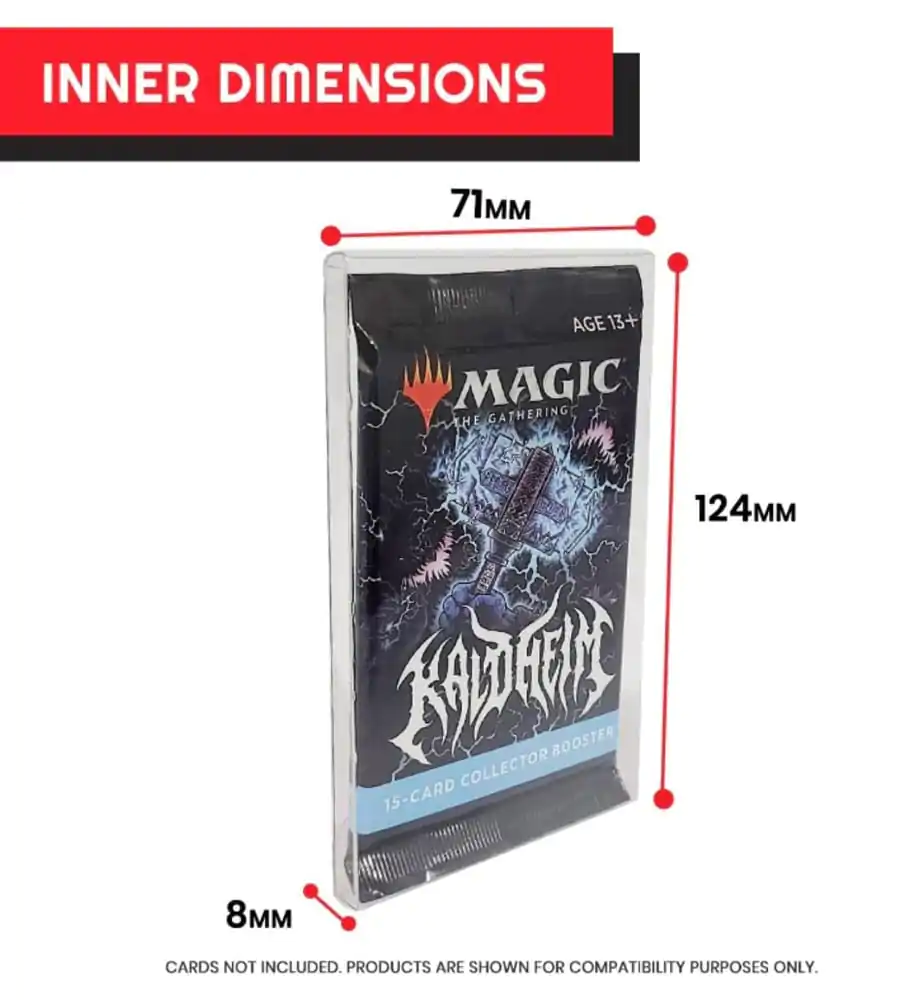PET Protectors 10-Pack pro boostery, karty Magic, Yu-Gi-Oh fotografii produktu