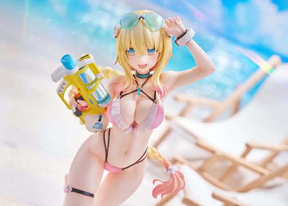 Phantasy Star Online PVC socha 1/7 es Akhtal Letní dovolená 24 cm fotografii produktu