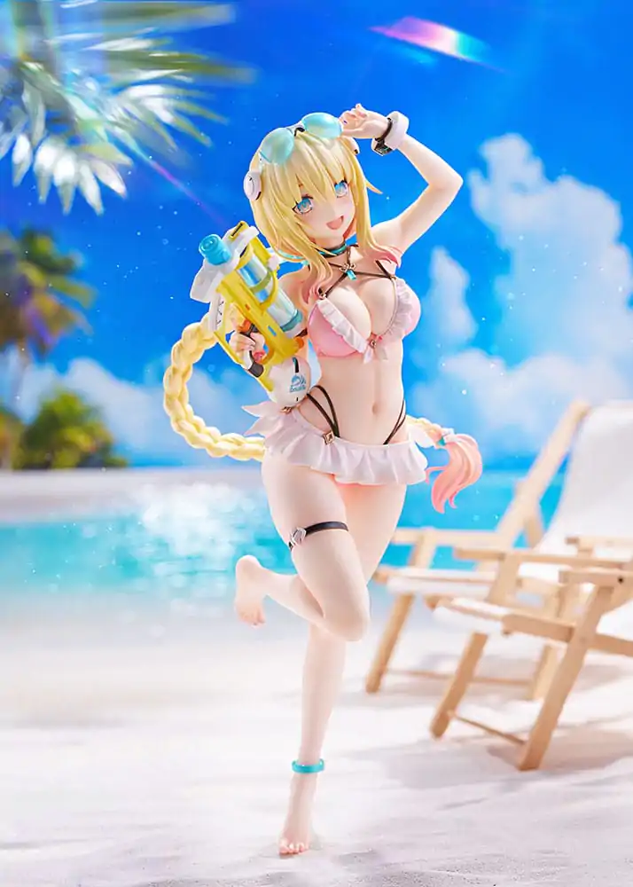 Phantasy Star Online PVC socha 1/7 es Akhtal Letní dovolená 24 cm fotografii produktu