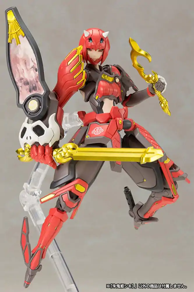 Phantasy Star Online 2 Plastikový Model Kit 1/12 Vermilion Guardian Shiki 15 cm fotografii produktu