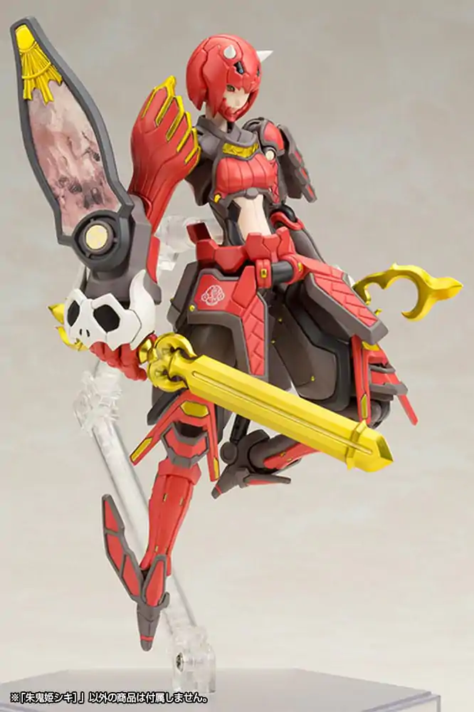 Phantasy Star Online 2 Plastikový Model Kit 1/12 Vermilion Guardian Shiki 15 cm fotografii produktu