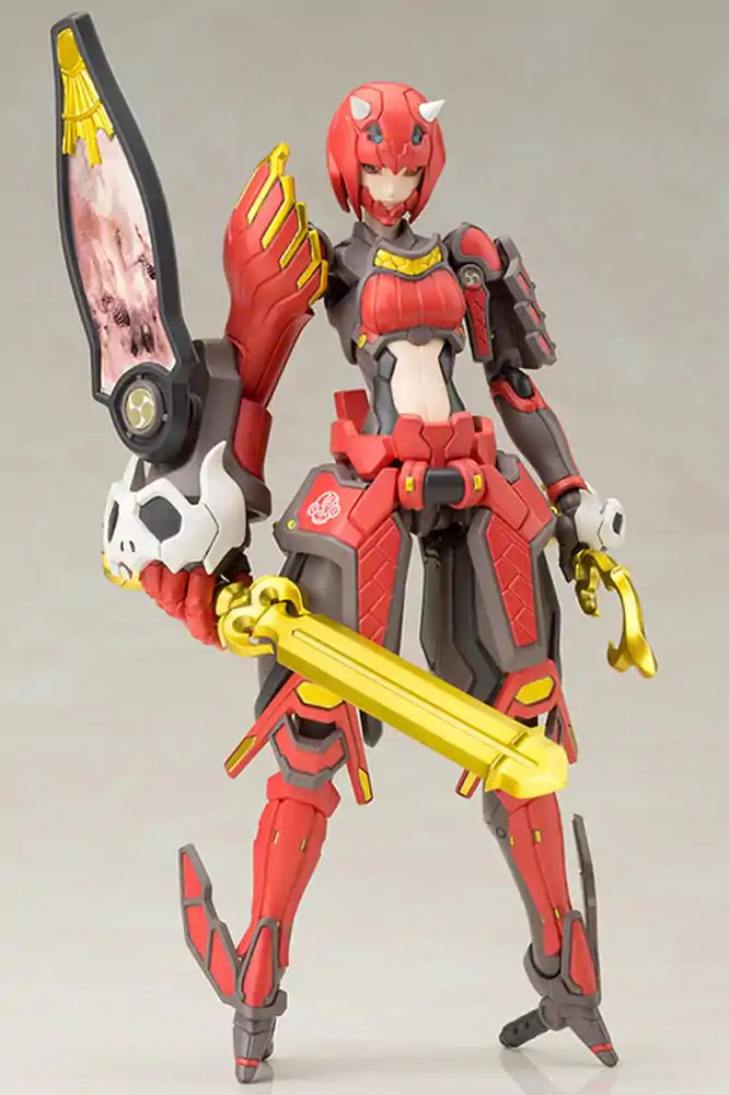 Phantasy Star Online 2 Plastikový Model Kit 1/12 Vermilion Guardian Shiki 15 cm fotografii produktu