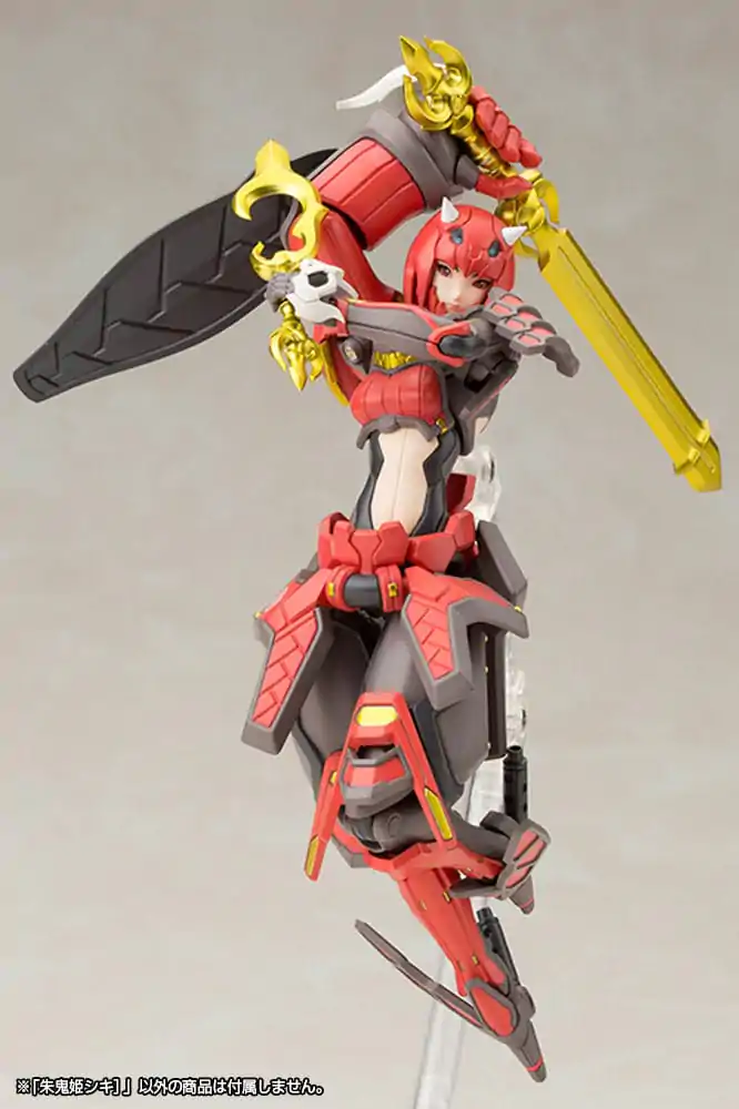 Phantasy Star Online 2 Plastikový Model Kit 1/12 Vermilion Guardian Shiki 15 cm fotografii produktu