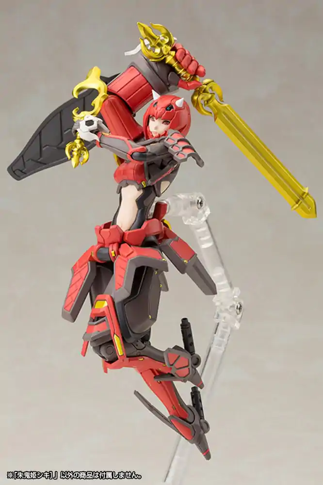 Phantasy Star Online 2 Plastikový Model Kit 1/12 Vermilion Guardian Shiki 15 cm fotografii produktu