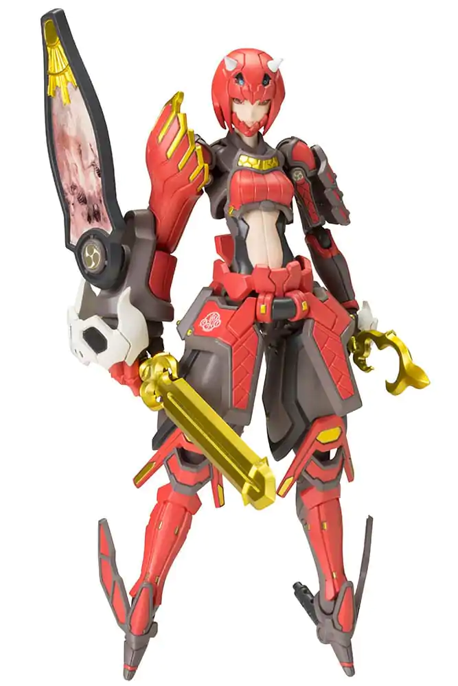 Phantasy Star Online 2 Plastikový Model Kit 1/12 Vermilion Guardian Shiki 15 cm fotografii produktu