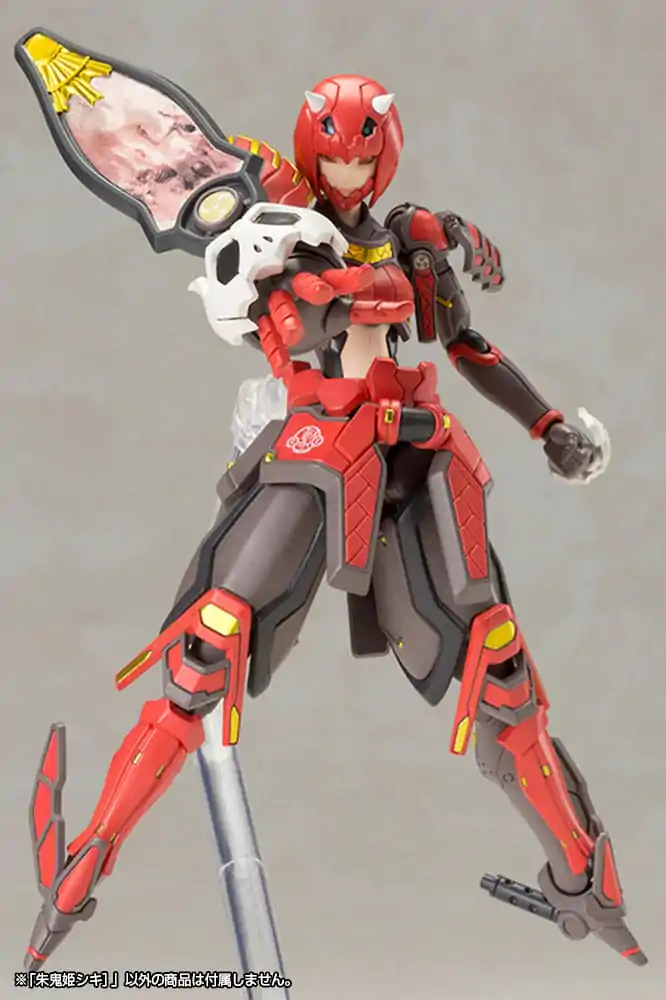 Phantasy Star Online 2 Plastikový Model Kit 1/12 Vermilion Guardian Shiki 15 cm fotografii produktu