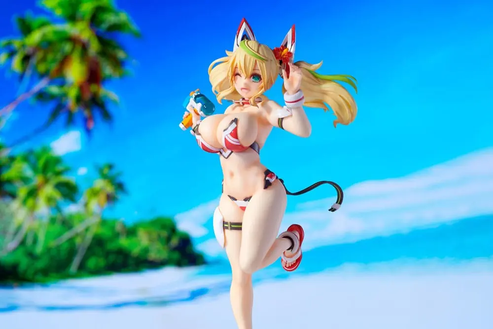 Phantasy Star Online 2 PVC socha 1/7 Gene Summer Vacation 25 cm fotografii produktu