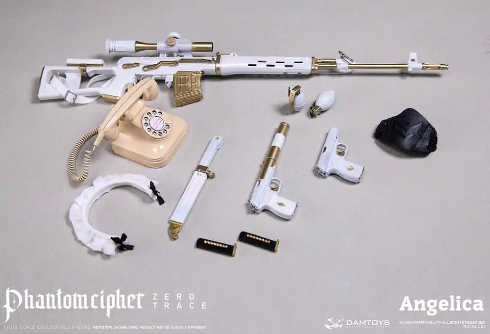 Phantom Cipher: Zero Trace akční figurka 1/6 Angelica 30 cm fotografii produktu