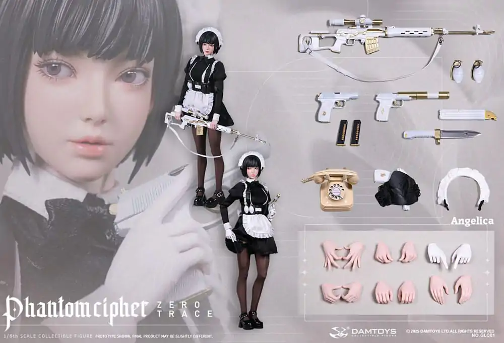 Phantom Cipher: Zero Trace akční figurka 1/6 Angelica 30 cm fotografii produktu