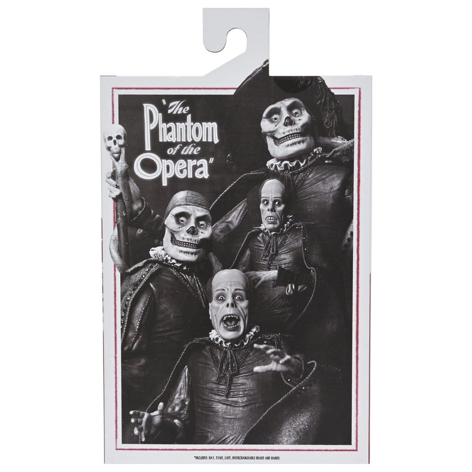 Phantom of the Opera (1925) Ultimate akční figurka Masque of the Red Death (B&W) 18 cm fotografii produktu