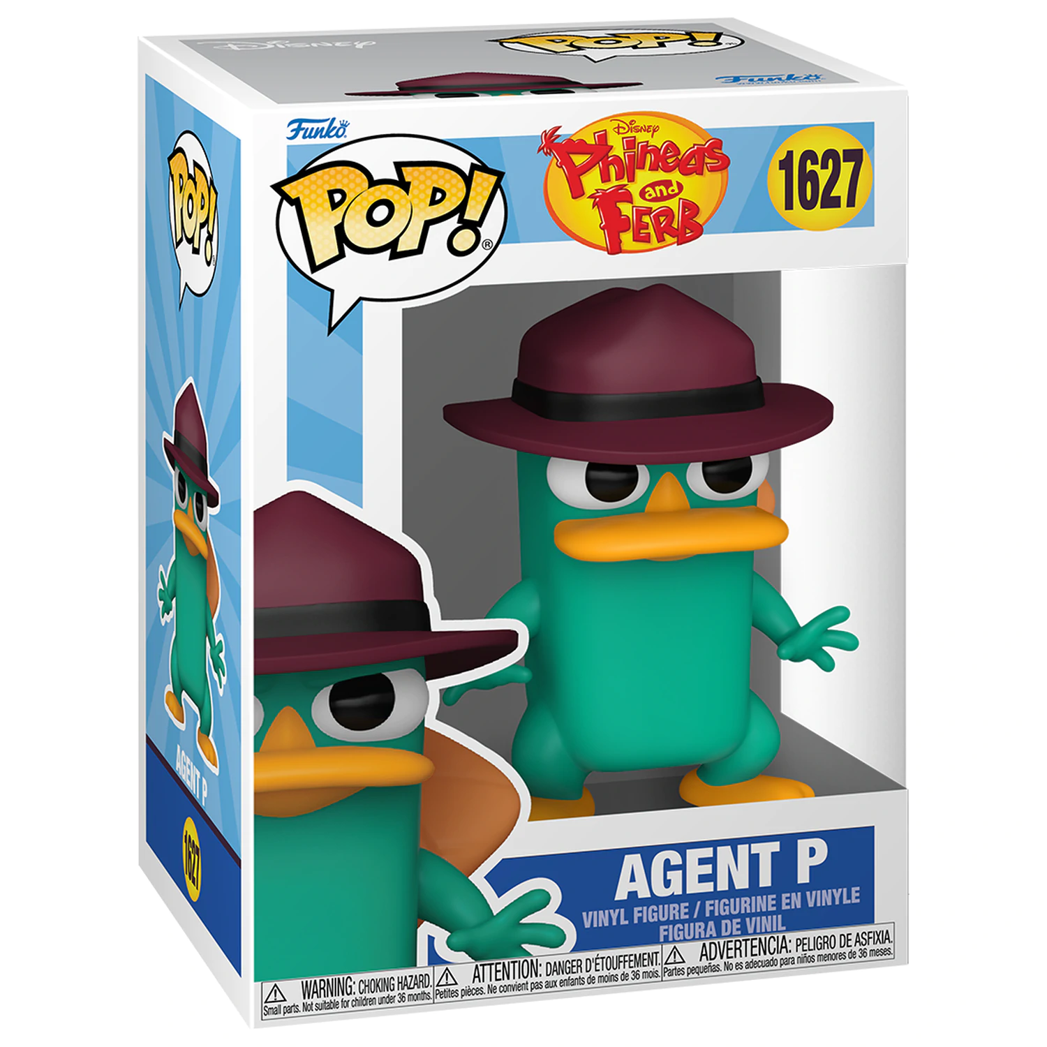 Phineas and Ferb Funko POP! Disney Vinyl Figure Agent Perry 9 cm figurka fotografii produktu