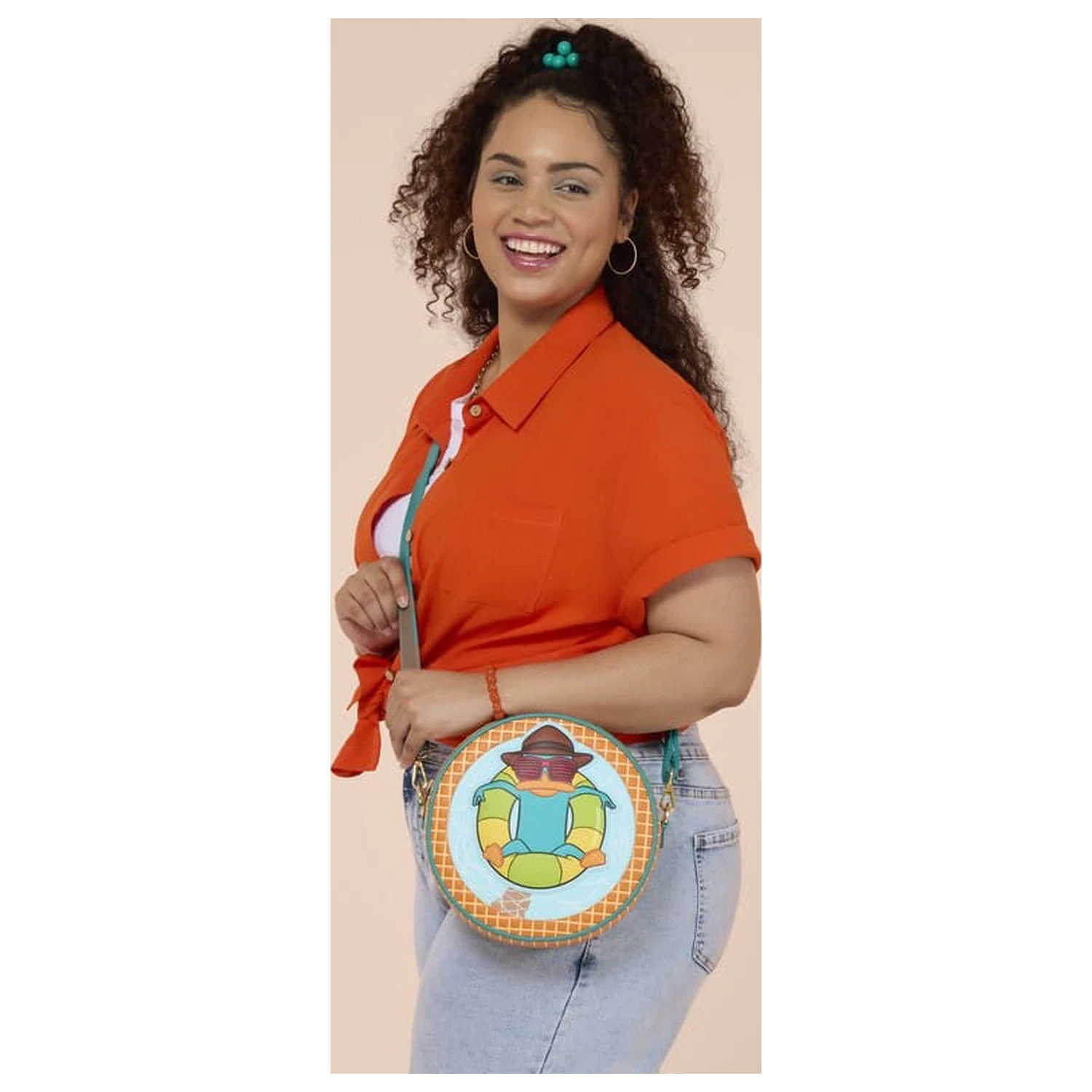 Phineas & Ferb Perry the Platypus Pool Crossbody taška fotografii produktu