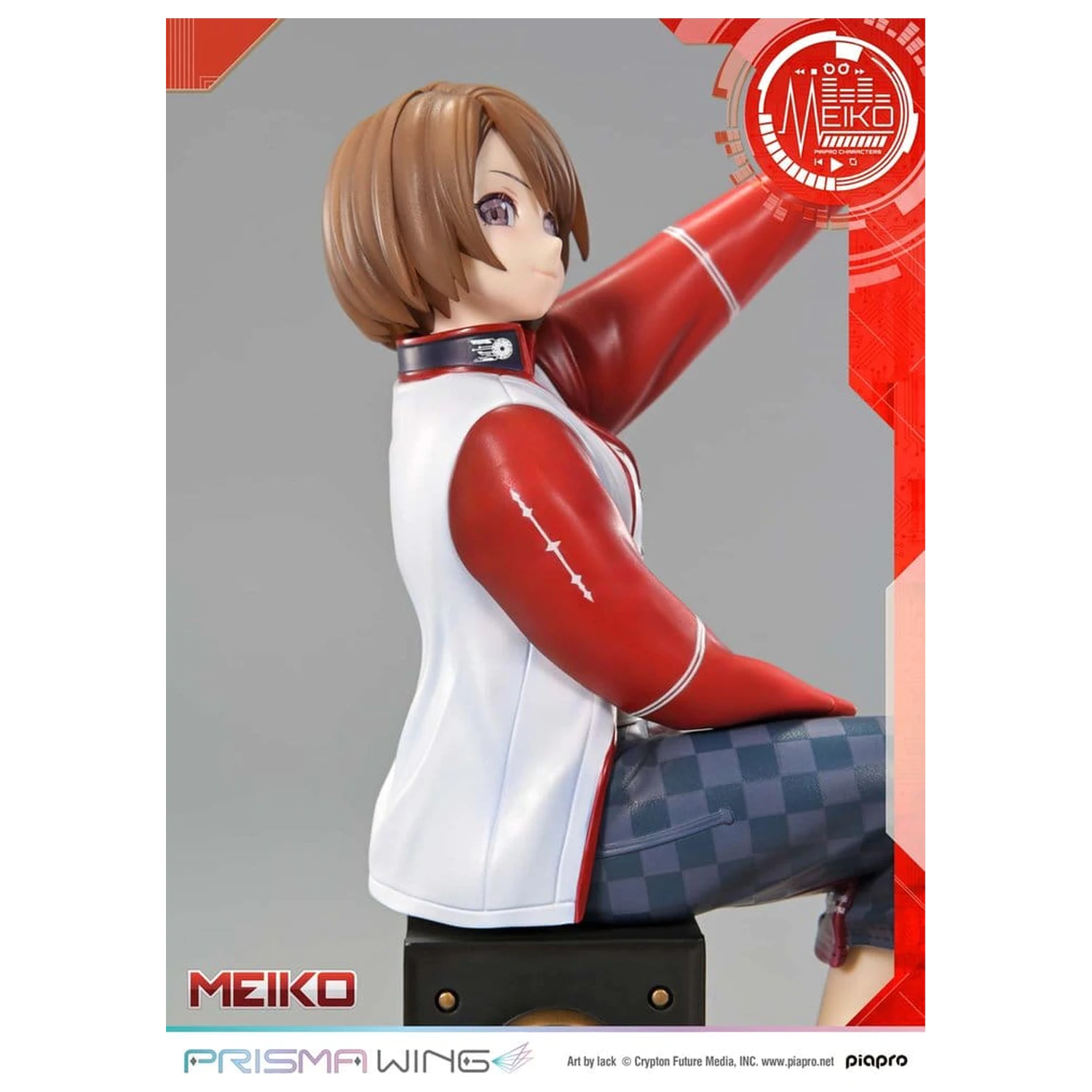 Piapro Characters Prisma Wing socha 1/7 Meiko ilustrace od lack 21 cm fotografii produktu