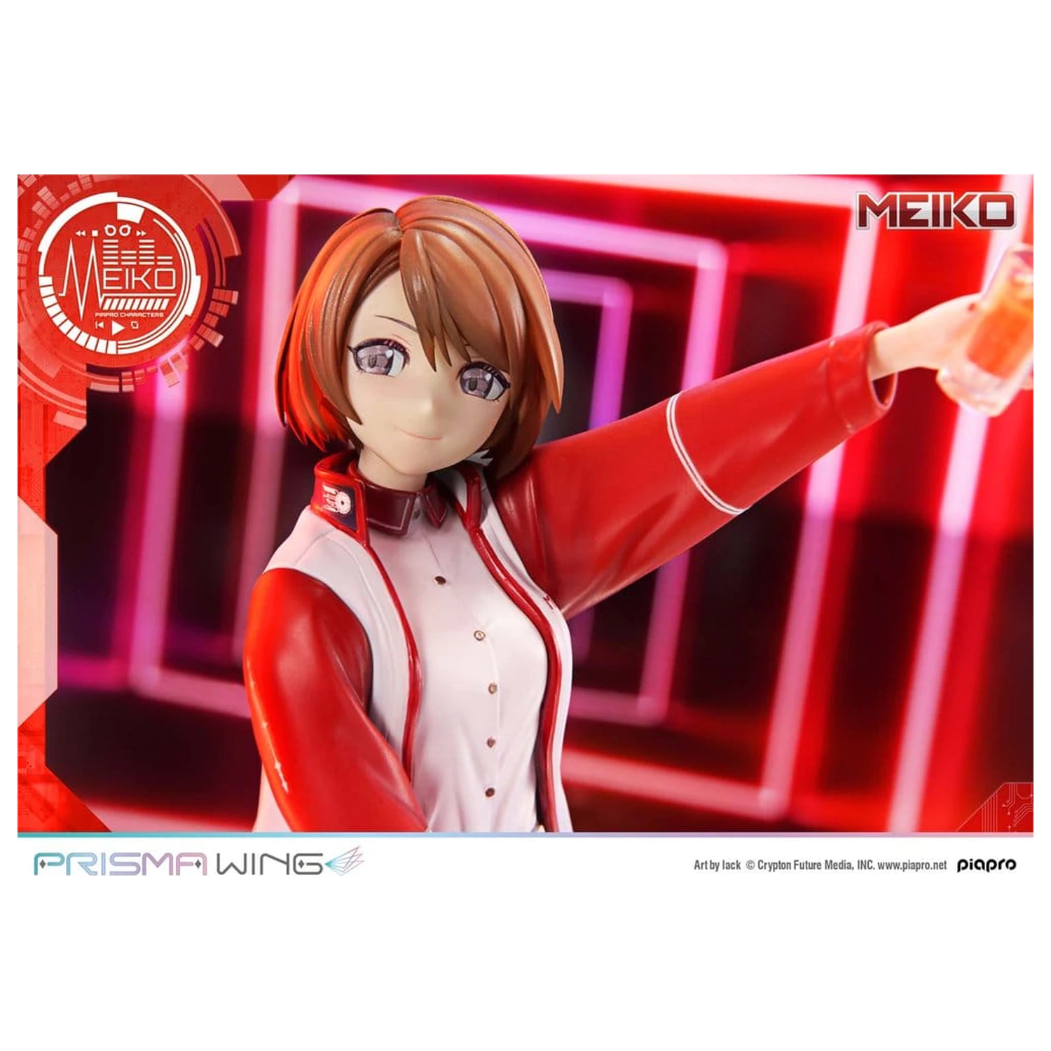 Piapro Characters Prisma Wing socha 1/7 Meiko ilustrace od lack 21 cm fotografii produktu