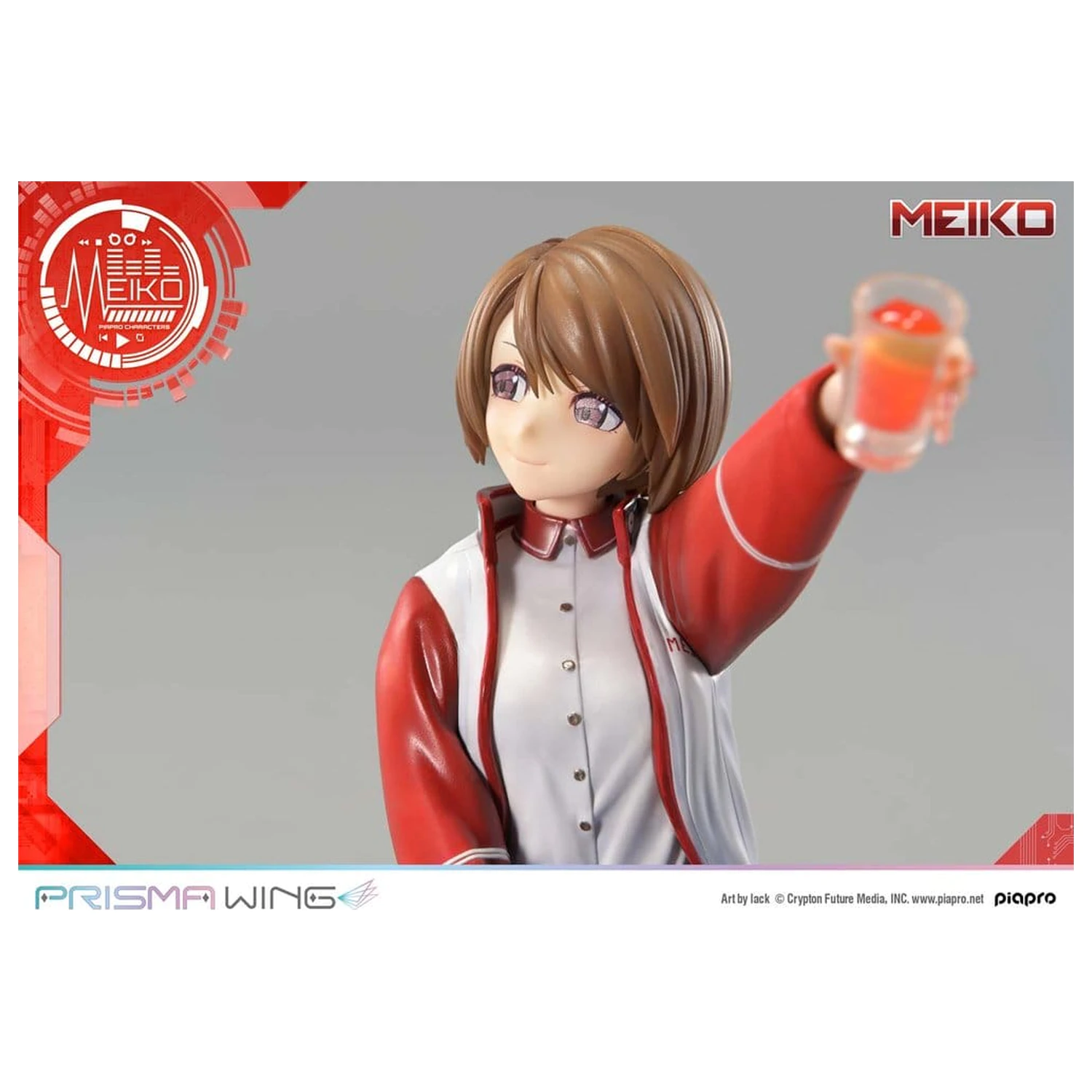 Piapro Characters Prisma Wing socha 1/7 Meiko ilustrace od lack 21 cm fotografii produktu