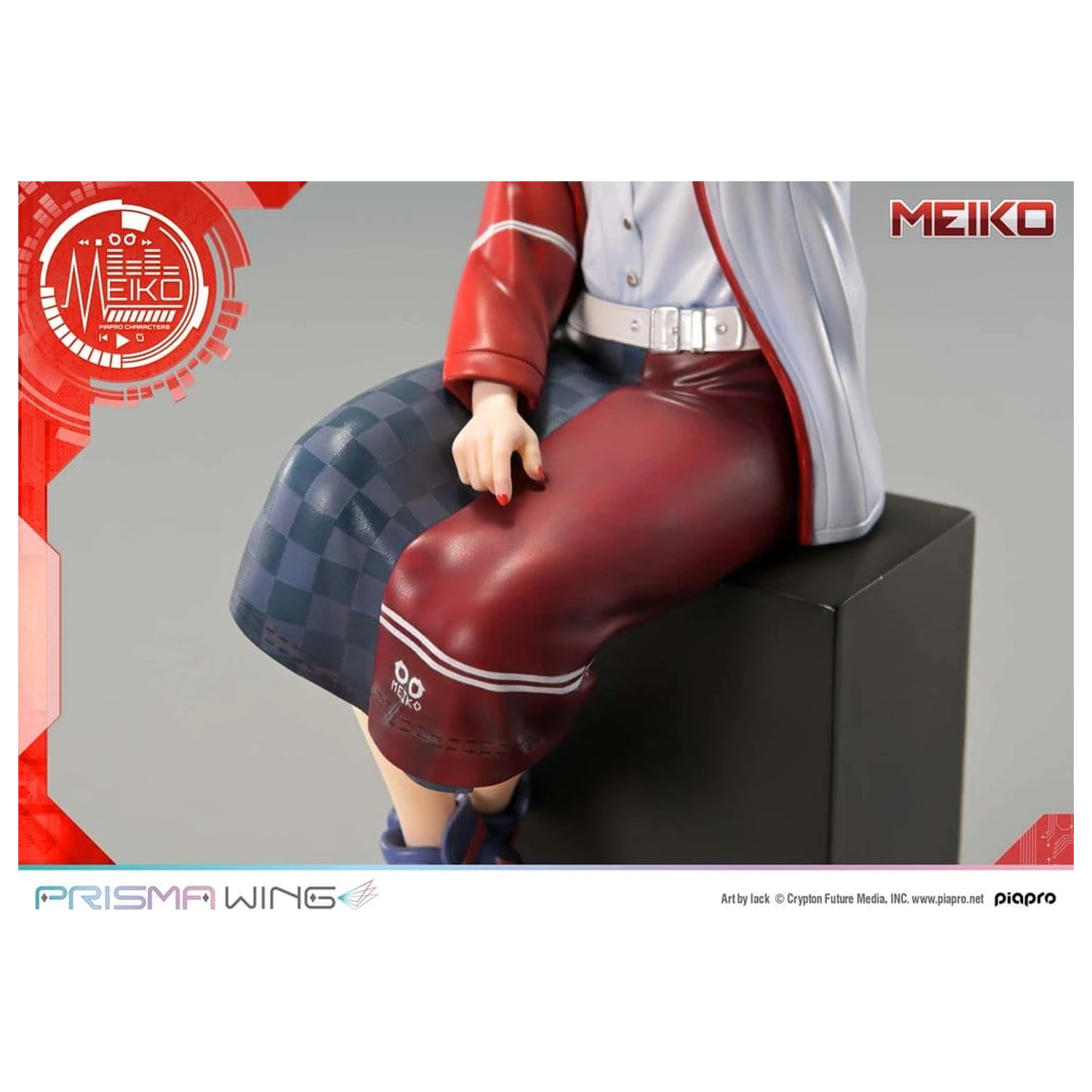 Piapro Characters Prisma Wing socha 1/7 Meiko ilustrace od lack 21 cm fotografii produktu