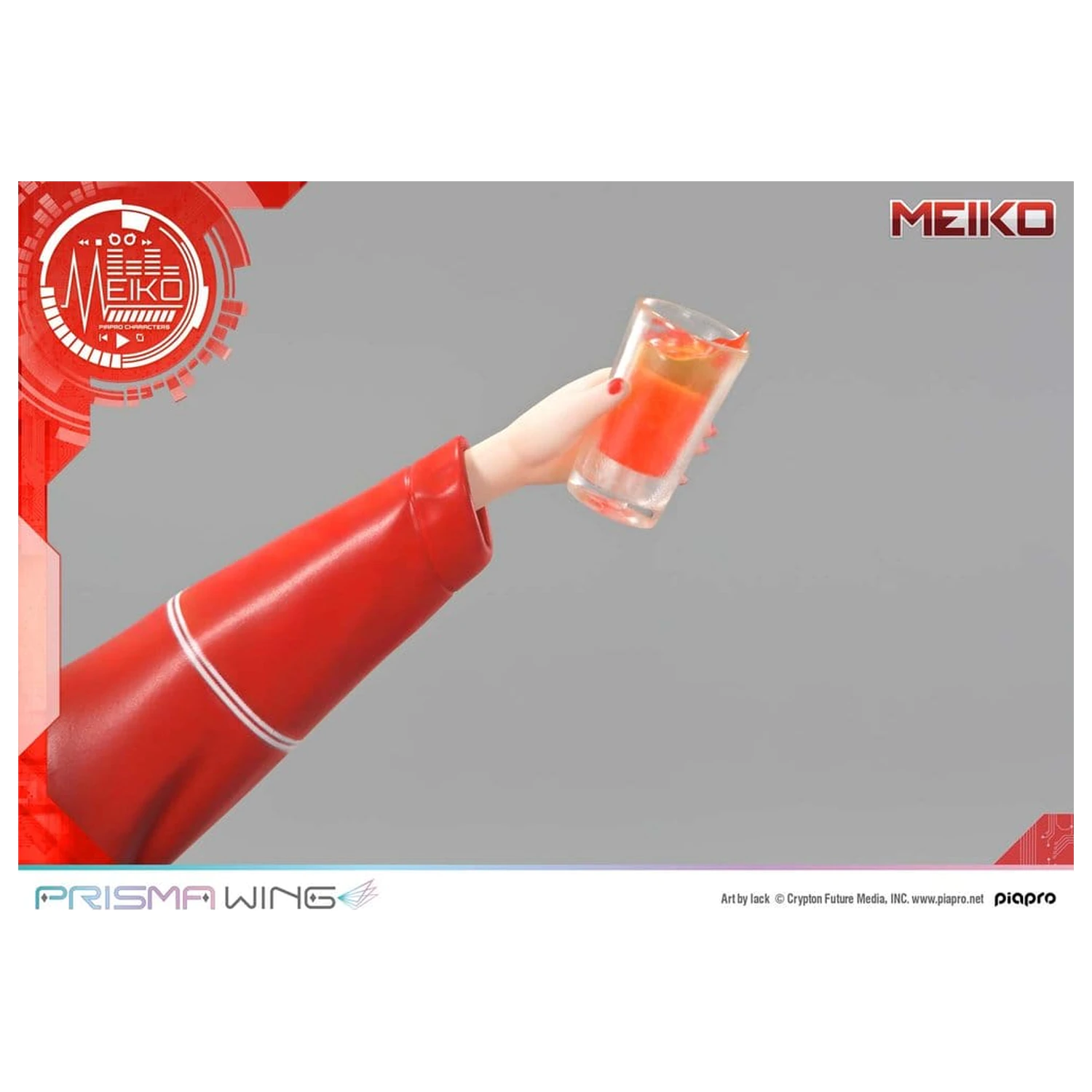 Piapro Characters Prisma Wing socha 1/7 Meiko ilustrace od lack 21 cm fotografii produktu