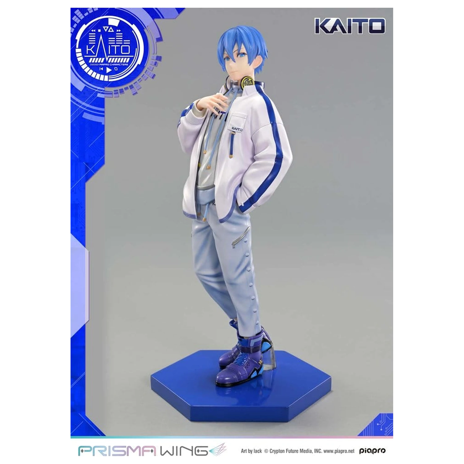 Piapro Characters Prisma Wing Figure 1/7 KAITO "Art by lack" 24 cm fotografii produktu