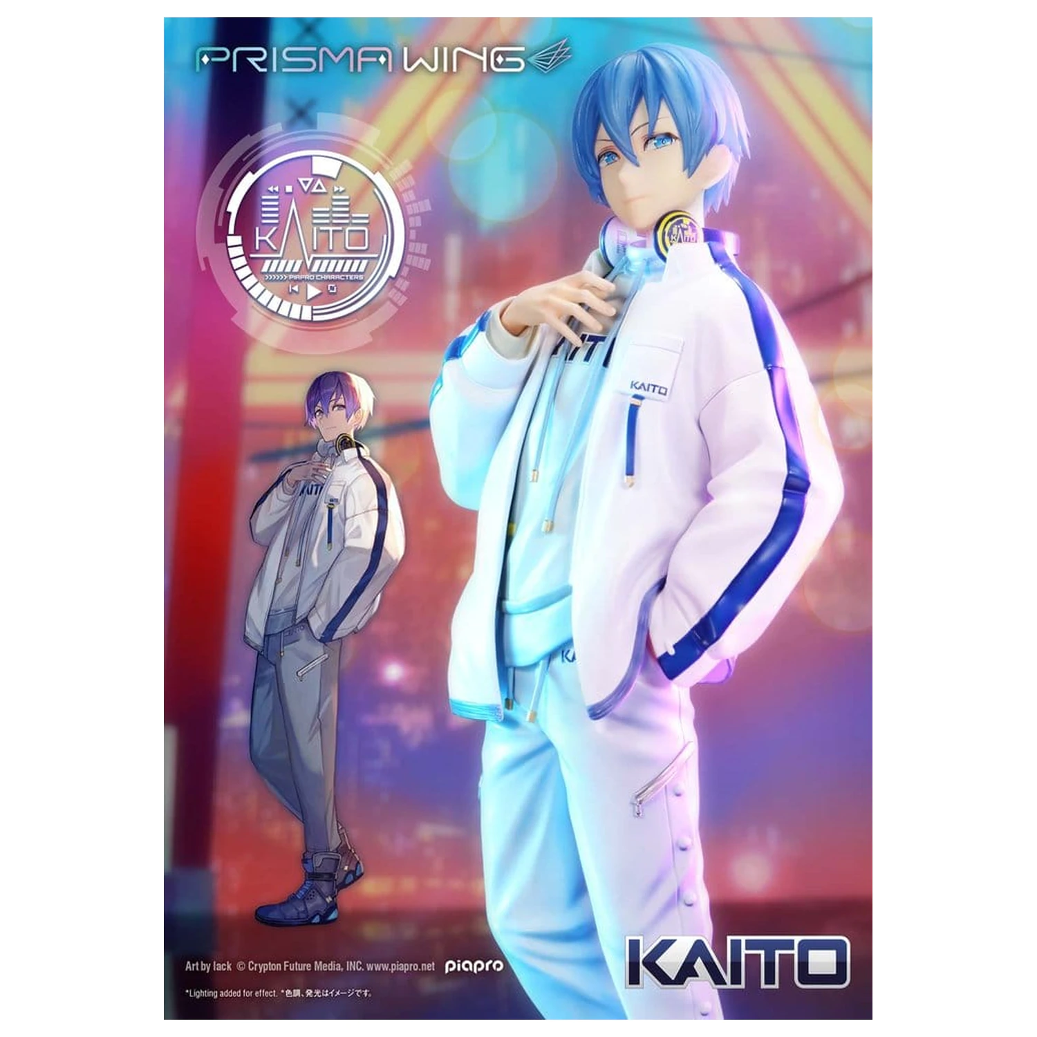 Piapro Characters Prisma Wing Figure 1/7 KAITO "Art by lack" 24 cm fotografii produktu