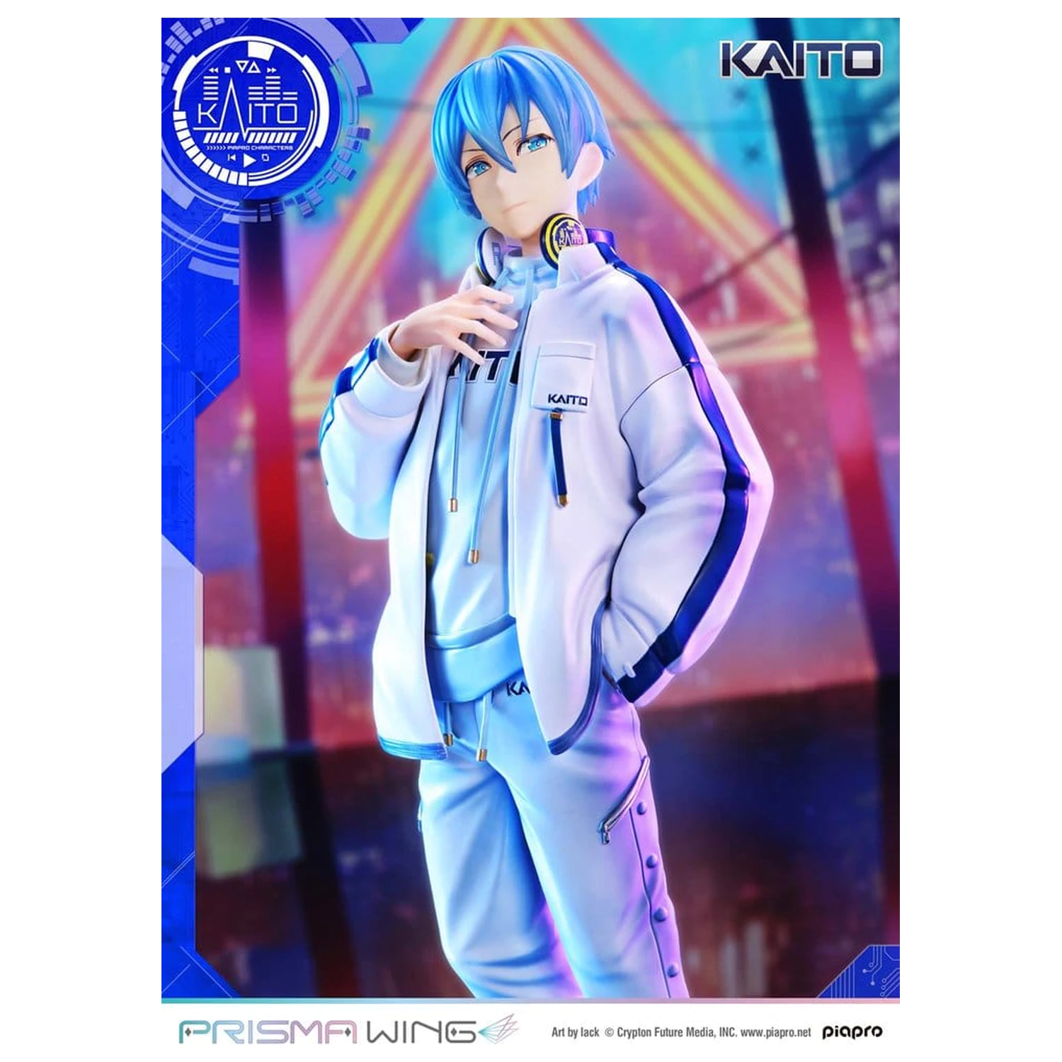 Piapro Characters Prisma Wing Figure 1/7 KAITO "Art by lack" 24 cm fotografii produktu