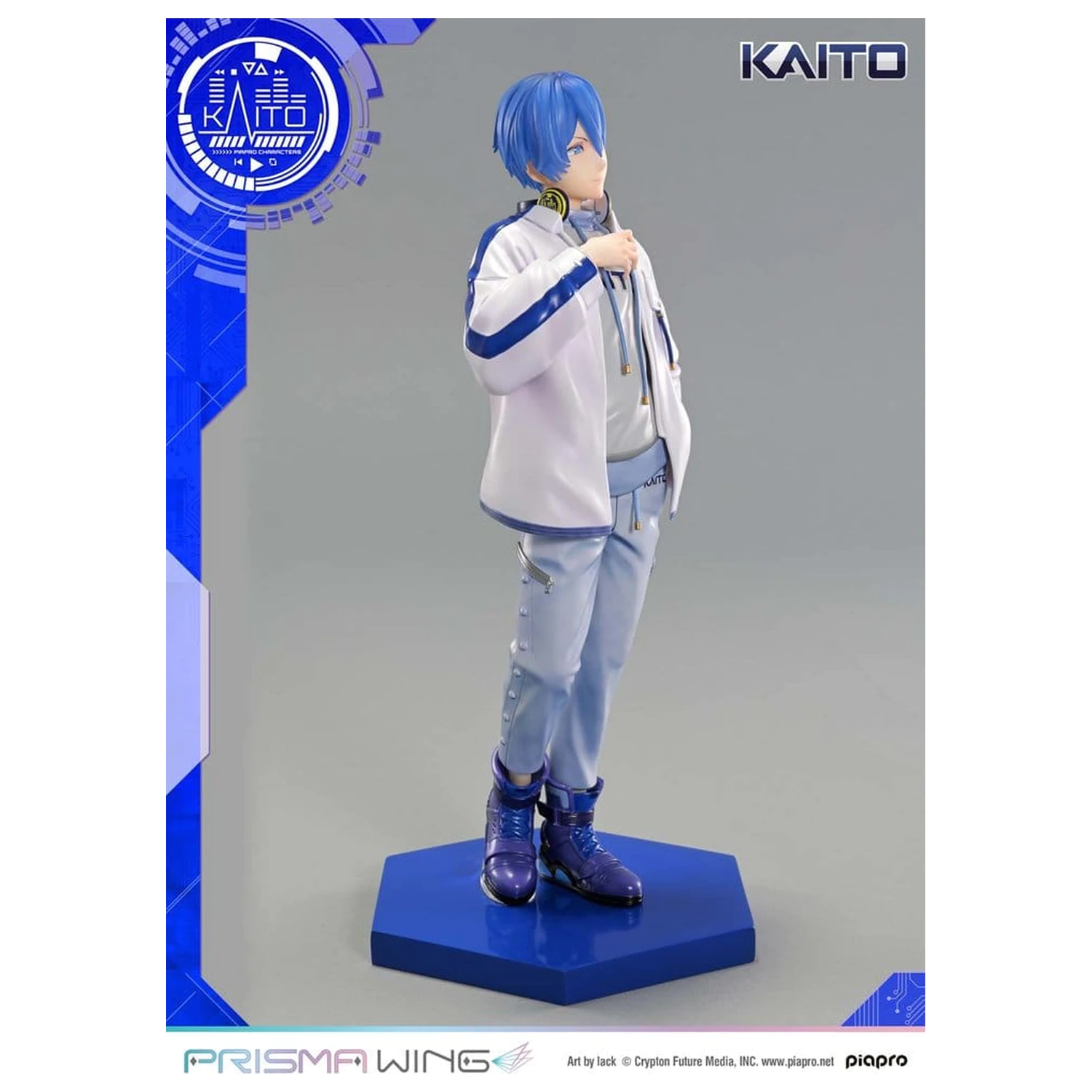 Piapro Characters Prisma Wing Figure 1/7 KAITO "Art by lack" 24 cm fotografii produktu