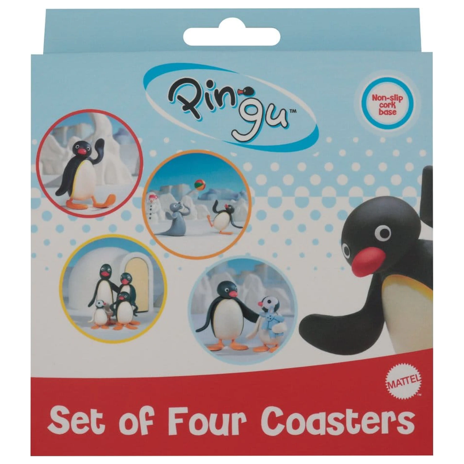 Pingu Coaster, balení 4 ks fotografii produktu