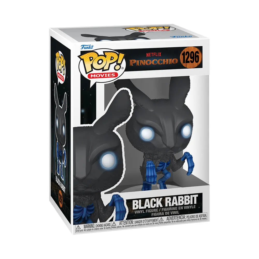Pinocchio POP! Movies vinyl figurka Black Rabbit 9 cm fotografii produktu