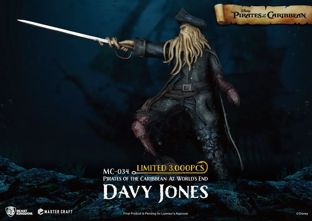 Pirates of the Caribbean: At World's End Master Craft Socha Davy Jones 42 cm fotografii produktu