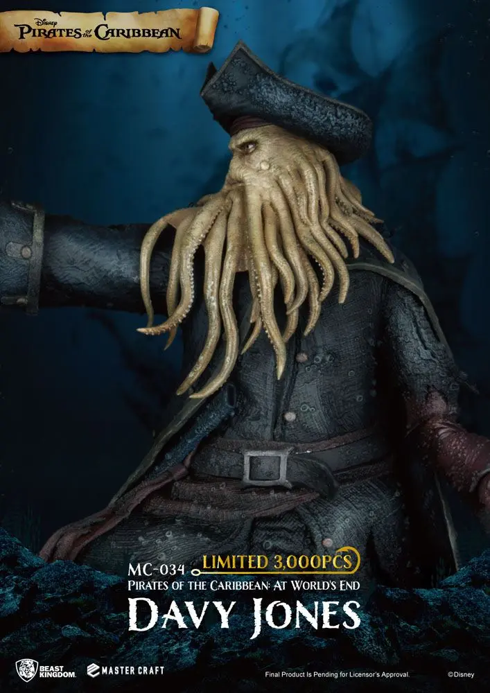 Pirates of the Caribbean: At World's End Master Craft Socha Davy Jones 42 cm fotografii produktu