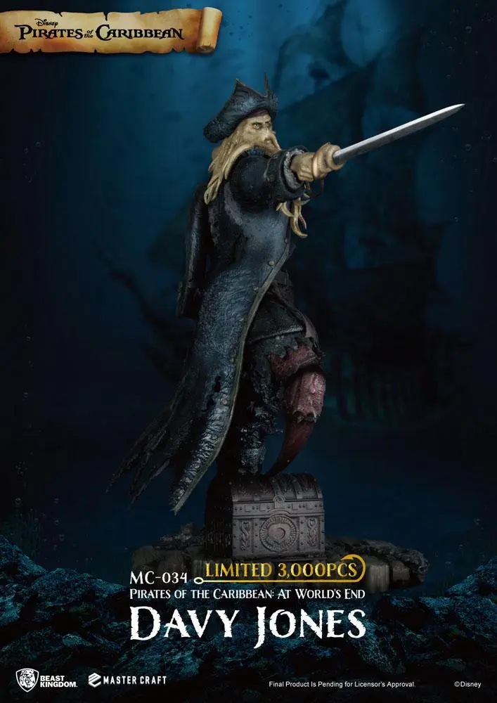 Pirates of the Caribbean: At World's End Master Craft Socha Davy Jones 42 cm fotografii produktu