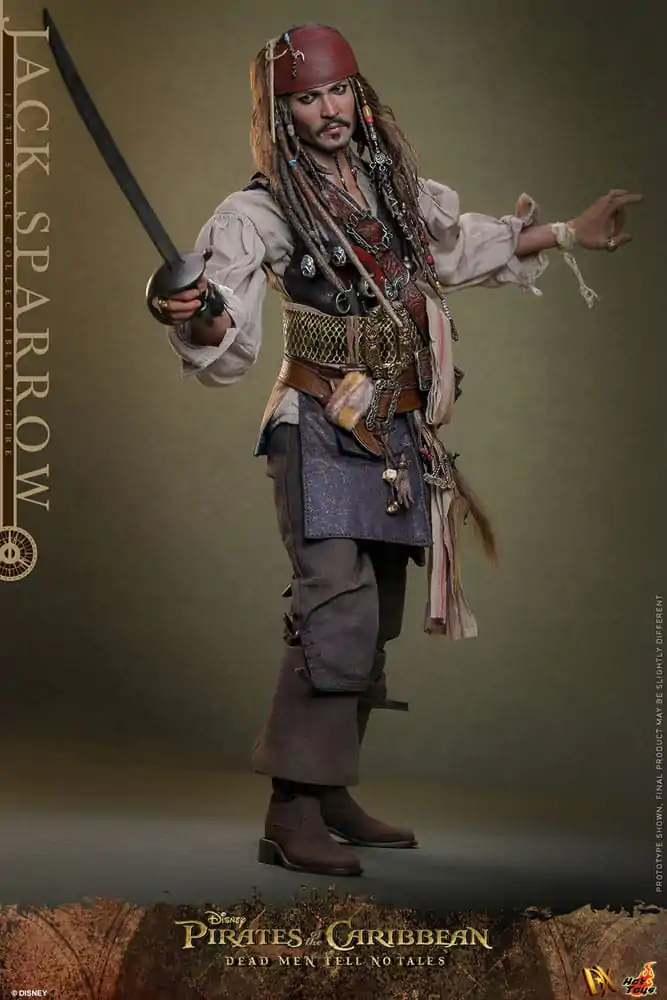 Pirates of the Caribbean: Dead Men Tell No Tales DX Akční figurka 1/6 Jack Sparrow 30 cm fotografii produktu