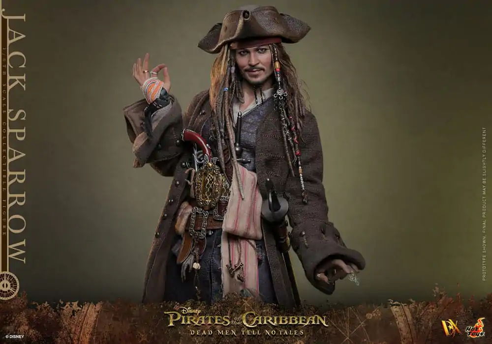 Pirates of the Caribbean: Dead Men Tell No Tales DX Akční figurka 1/6 Jack Sparrow 30 cm fotografii produktu