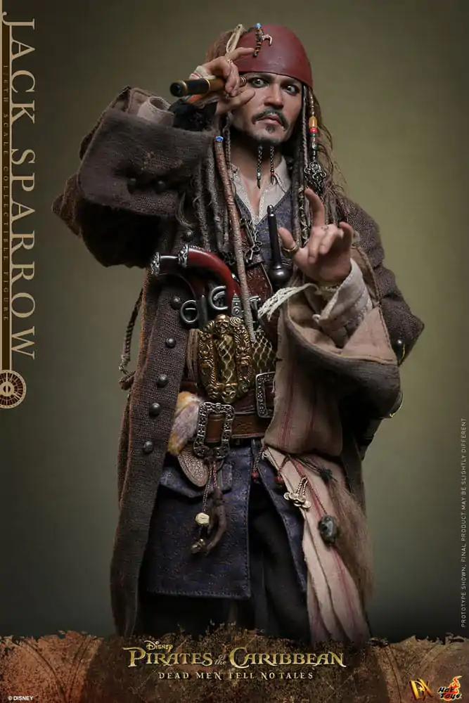 Pirates of the Caribbean: Dead Men Tell No Tales DX Akční figurka 1/6 Jack Sparrow 30 cm fotografii produktu