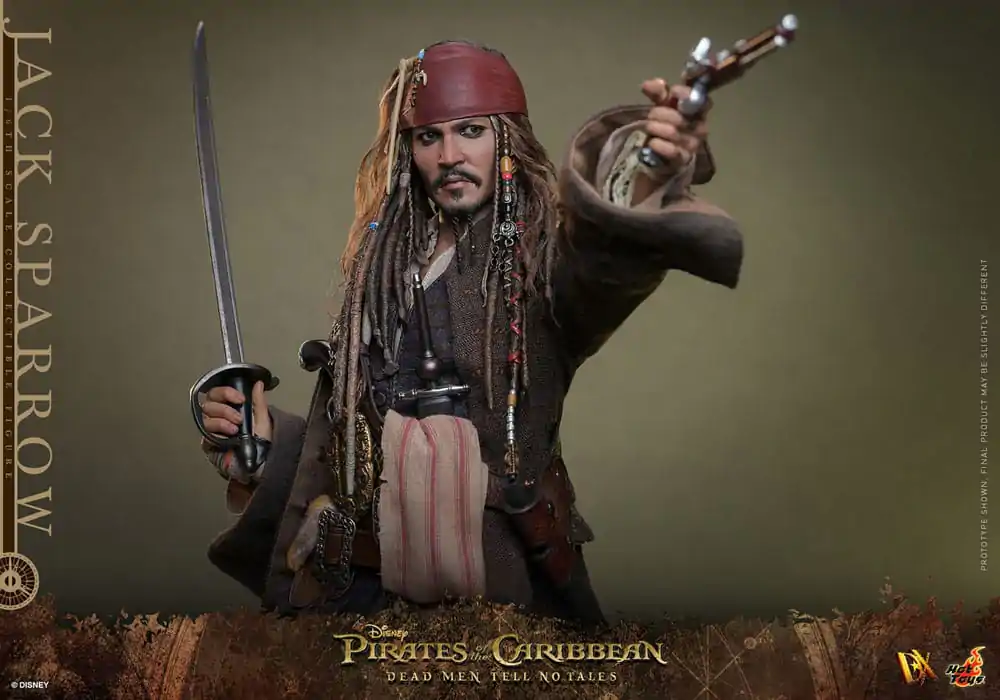 Pirates of the Caribbean: Dead Men Tell No Tales DX Akční figurka 1/6 Jack Sparrow 30 cm fotografii produktu