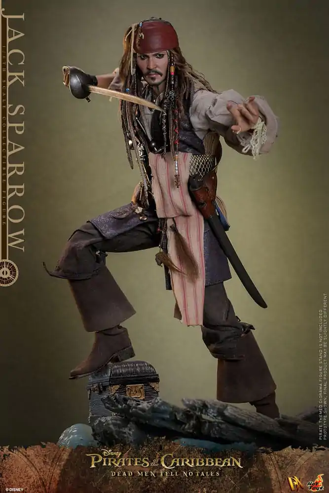 Pirates of the Caribbean: Dead Men Tell No Tales DX Akční figurka 1/6 Jack Sparrow 30 cm fotografii produktu